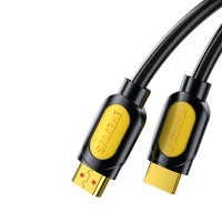 81HD／HDMI2.0高清线／天猫合并版【黄黑头】---白底