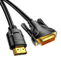 HDMI转DVI连接线【天猫专供款】／MH-2005---白底