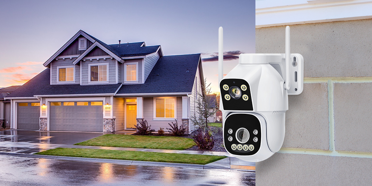 Dual Lens Security Camera