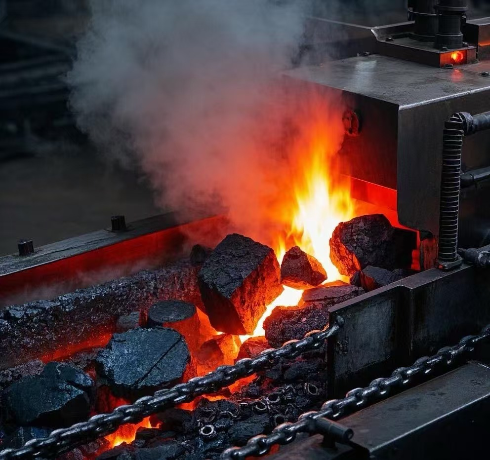 Chains for ash handle