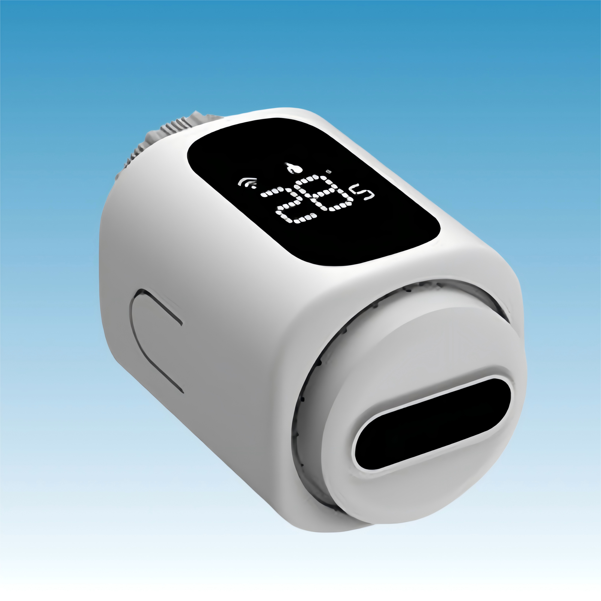 Europe Zigbee Smart TRV Thermostatic Radiator Valve Battery Powered 1 ...
