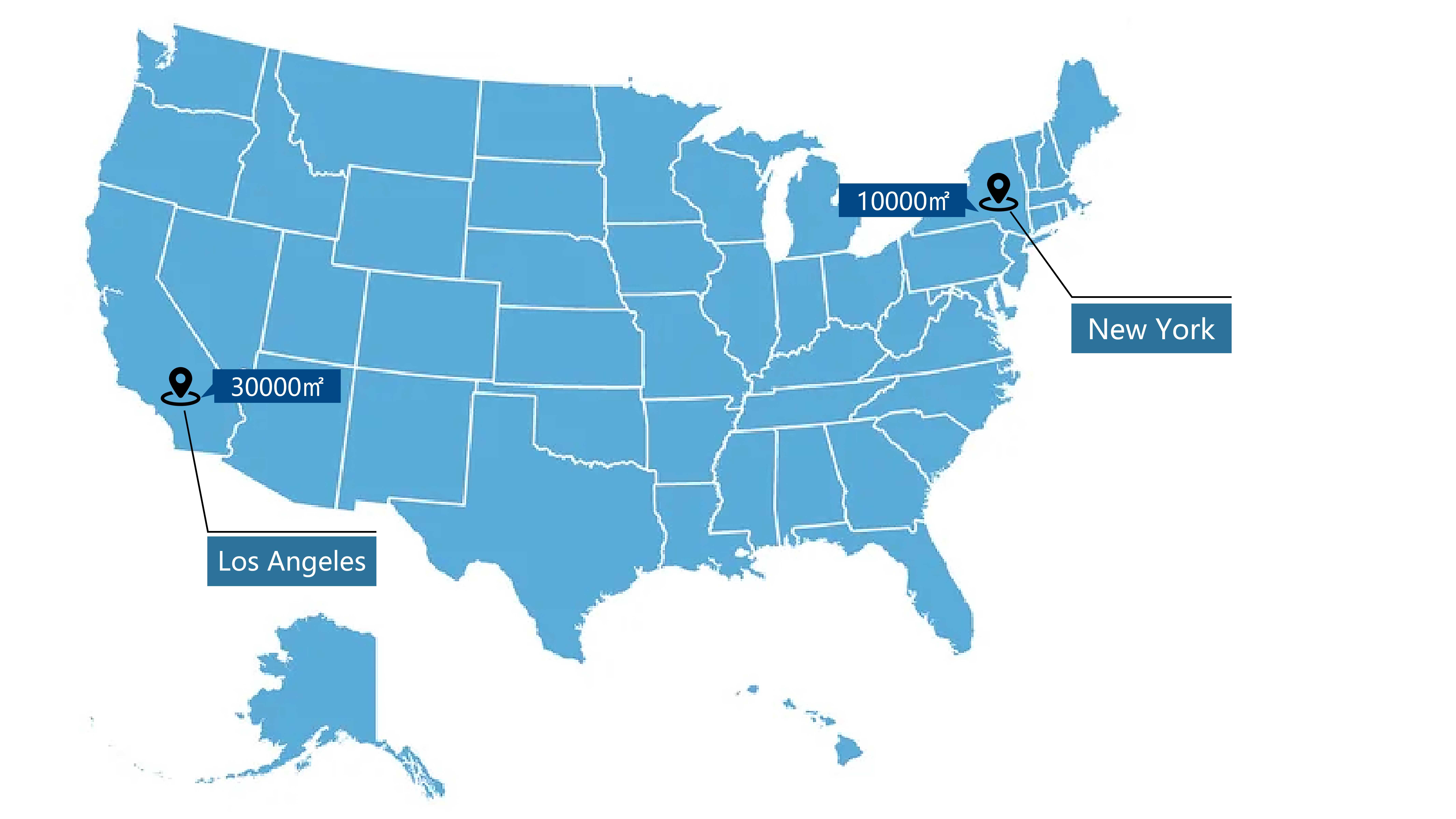 Overseas Warehouse Distribution Map