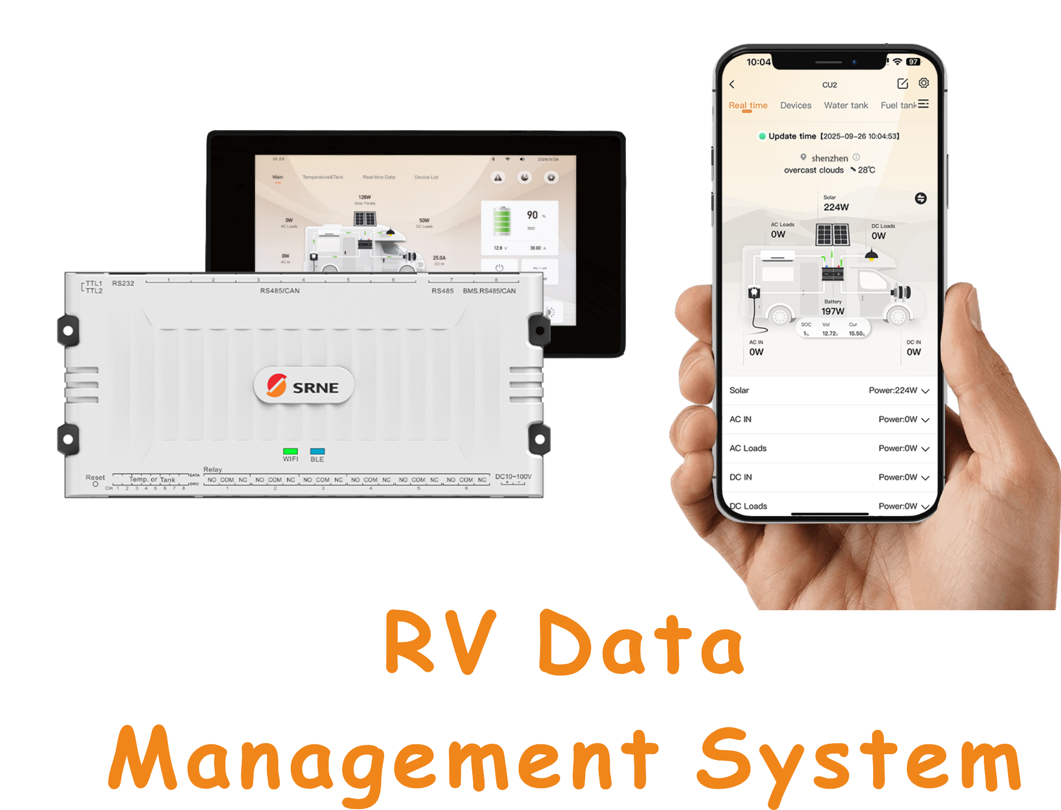 RMA7 Touch screen-SRNE