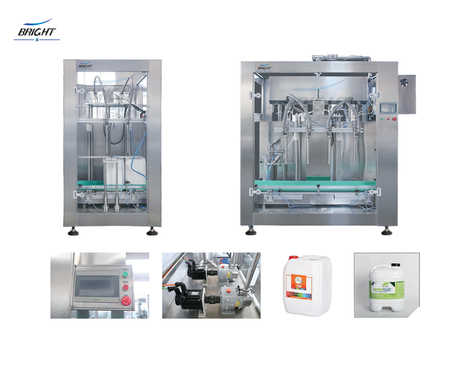 Linear Type Metering Pump Filling Machine High-Precision Viscous Liquid ...