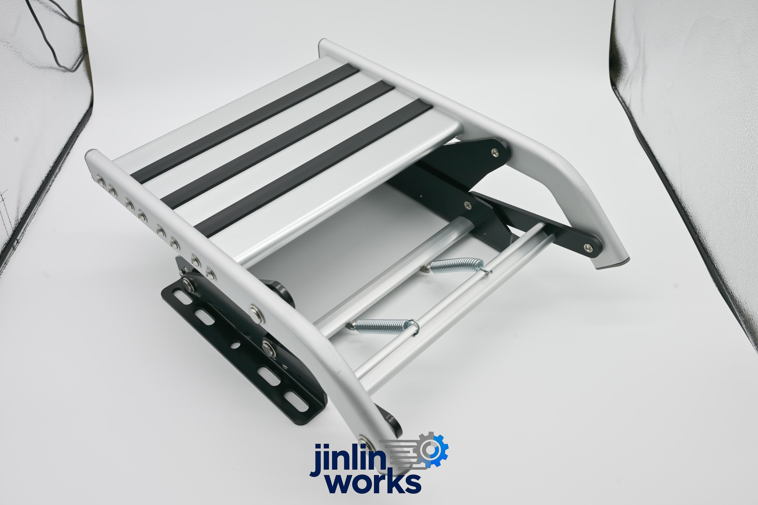 RV Steps, Folding RV Entry Stair, Foldable Aluminum Alloy Camper Steps ...