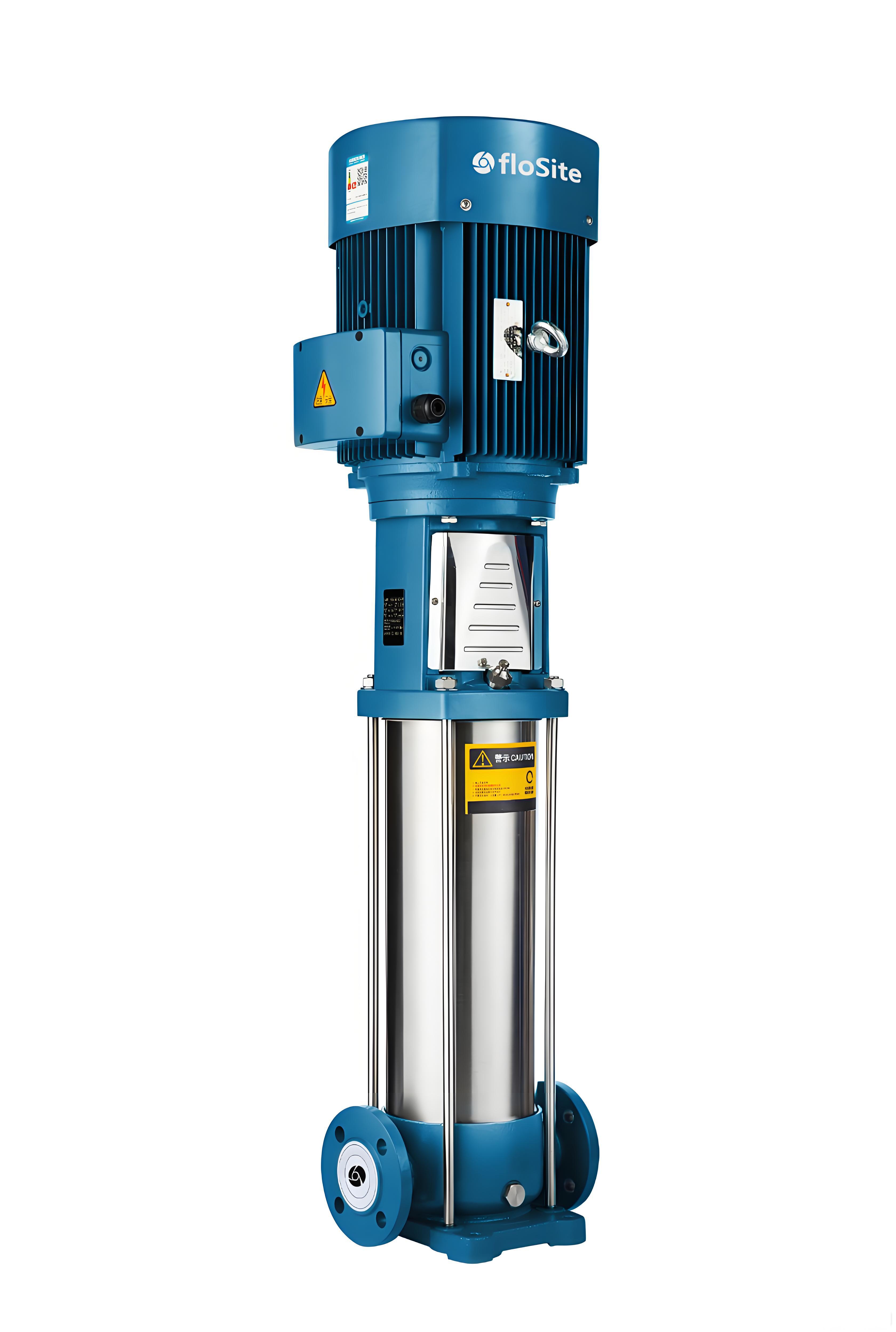 Vertical-Multistage-Centrifugal-Pump-type-F-side-view