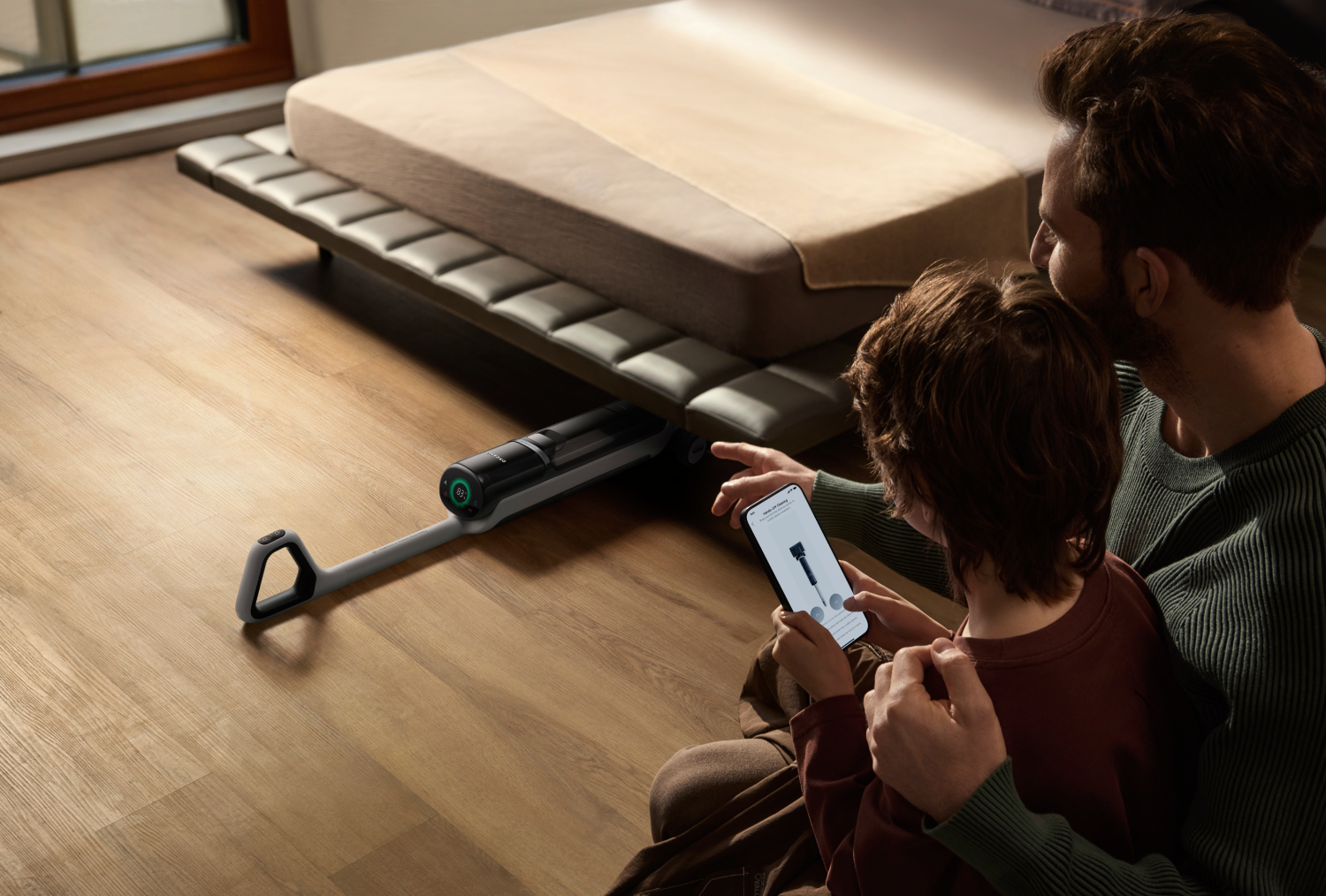 Hands-FreeCleaningforLowerSpaces,AutomateYourVacuumNavigationviaDreamehomeApp-无需手持,清晰地板-1