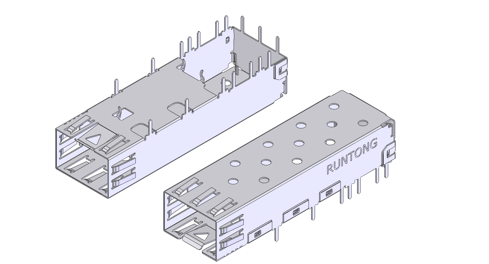 SFP1X1笼子焊接脚Cage