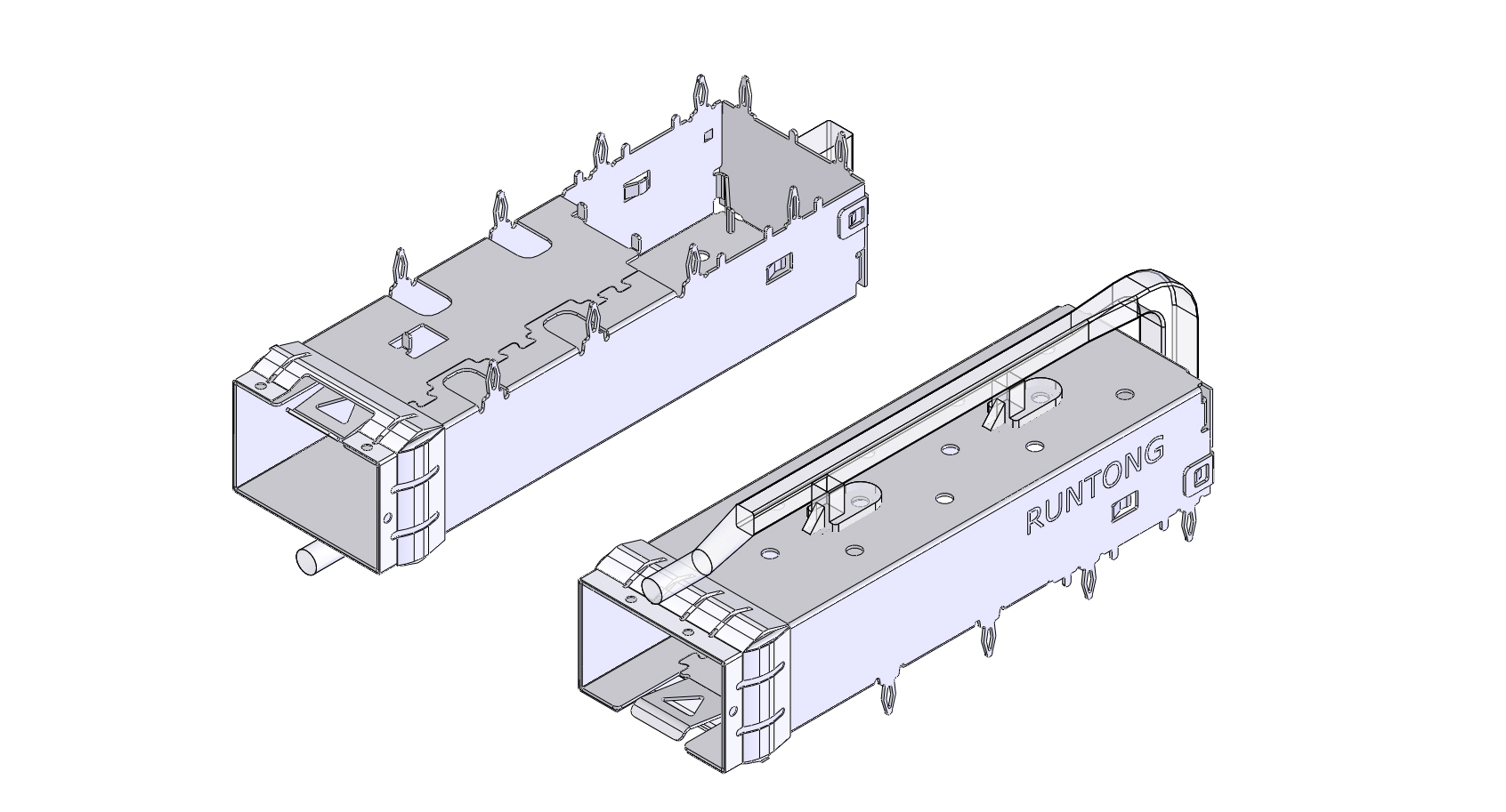 SFP-1X1笼子导光柱单圆柱Cage