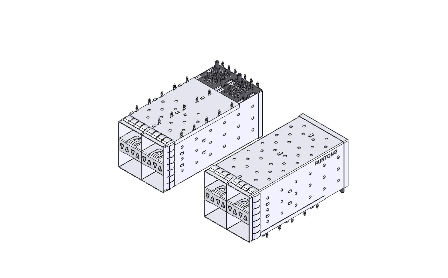 SFP-2X2笼子集成连接器Combos