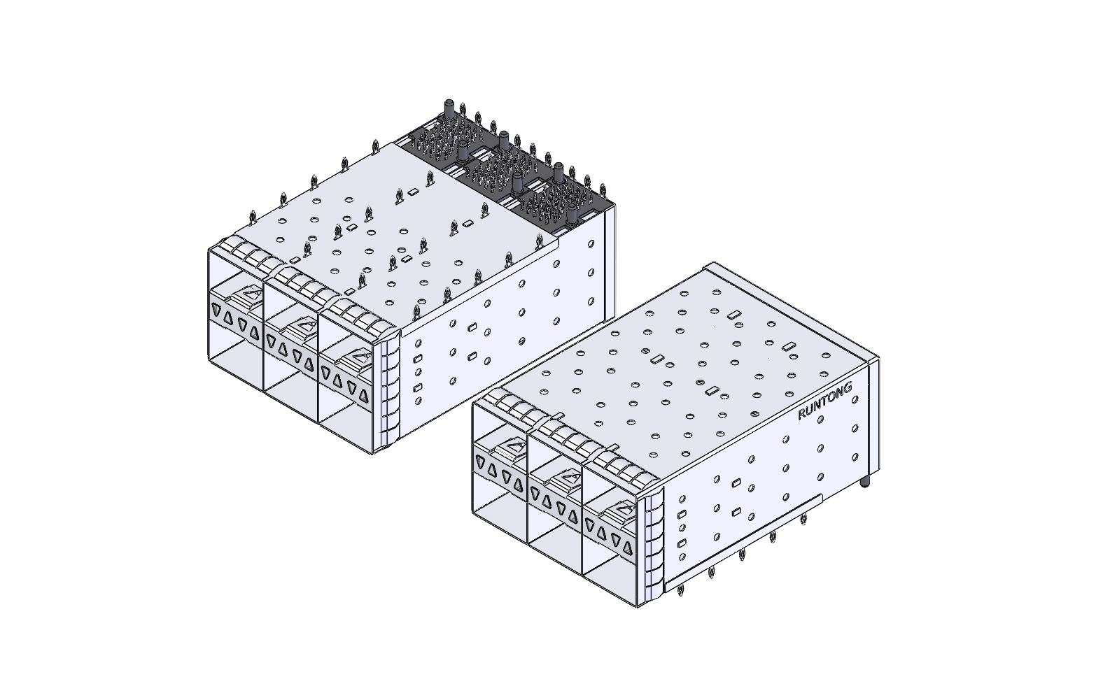 SFP-2X3笼子集成连接器Combos