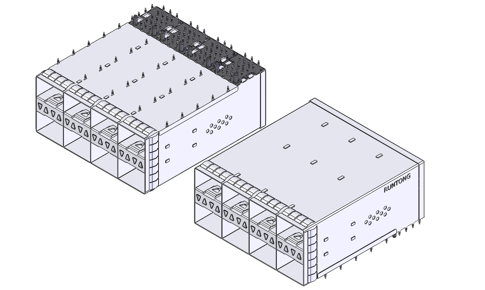 SFP562X4笼子集成连接器Combos