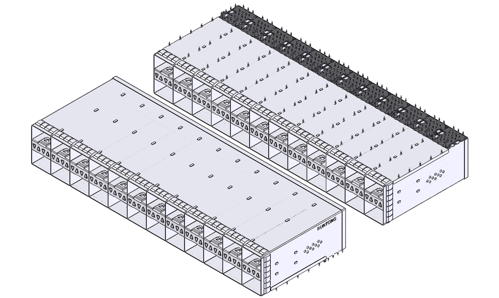 SFP562X12笼子集成连接器Combos