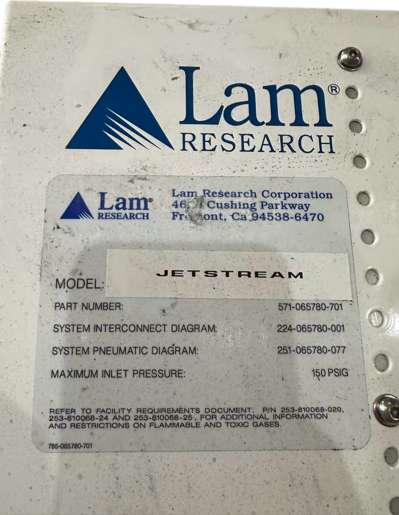 LAM571-065780-701GASBOX11