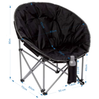 17.C3136PC月亮椅尺寸标注图