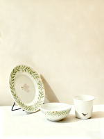 森系贴花陶瓷餐具套件