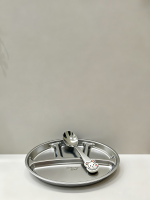 简约不锈钢圆盘