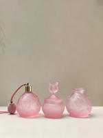 粉嫩郁金香玻璃瓶