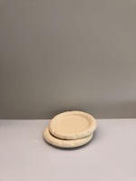 奶酪陶瓷宠物碗哑光黄6