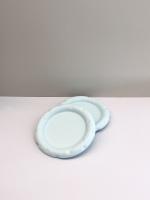 奶酪陶瓷宠物碗哑光蓝6