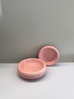 柔色陶瓷宠物盘亮面粉7