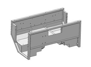 REAR CABIN BASE WELDMENT