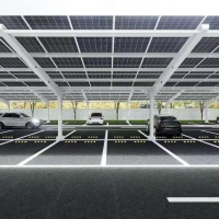 carparkinglotwithsolarpanelpowersystem