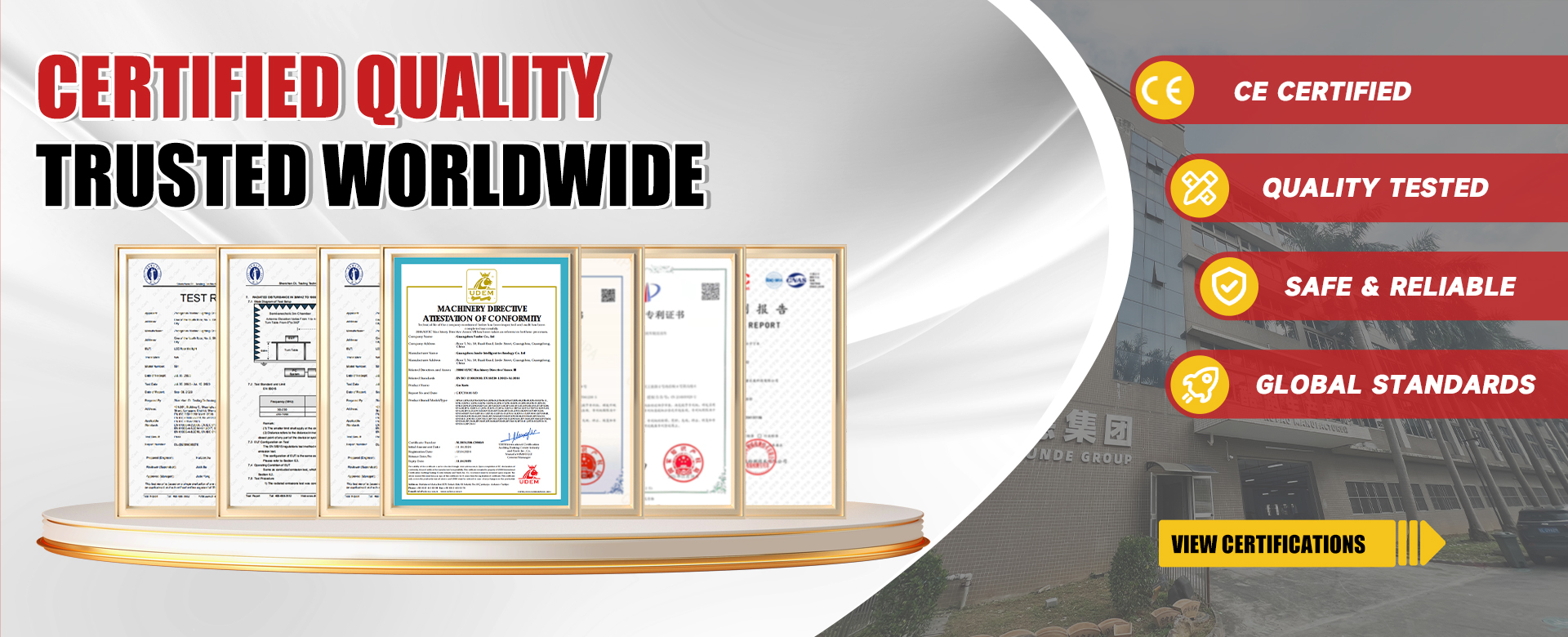 CE-certified go karts and safety-compliant track designs — built to international standards.