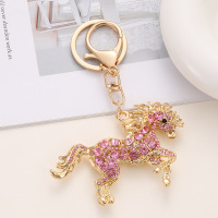 马卡通钥匙扣-粉色