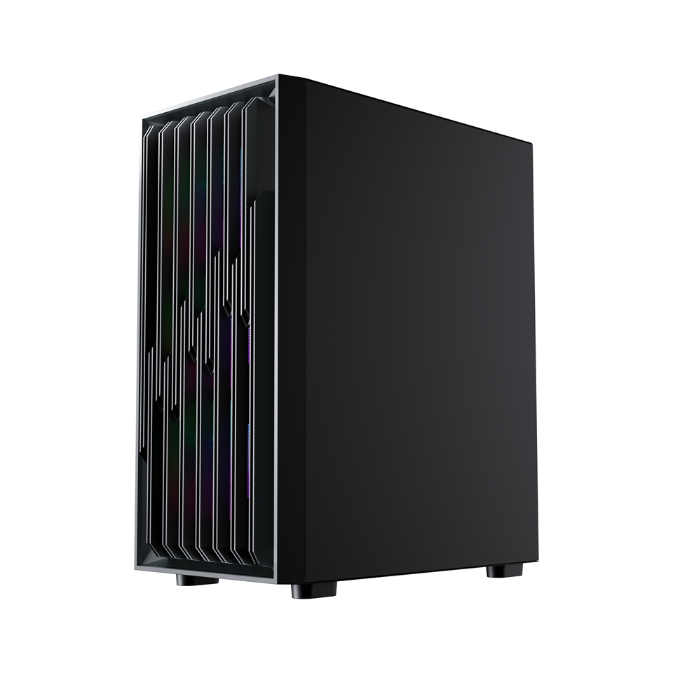 ATX机箱-C16-C16-黑色-右45度角0046