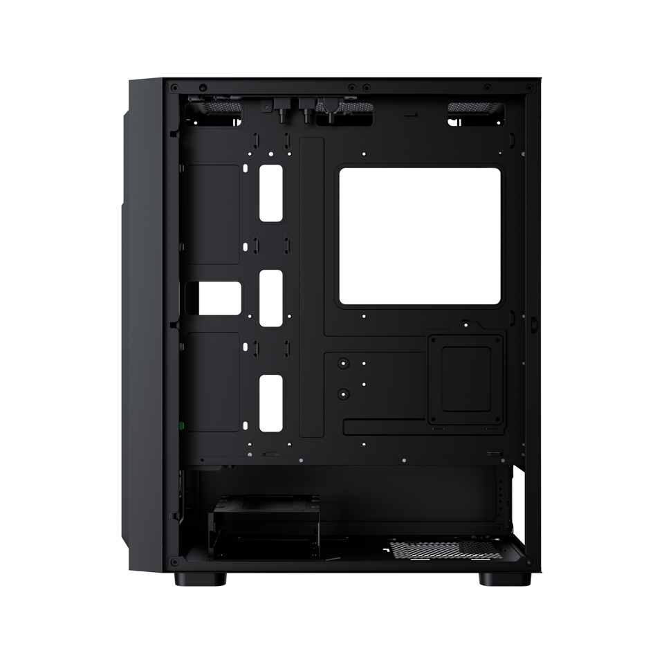 ATX机箱-C16-C16-黑色-右侧面0046