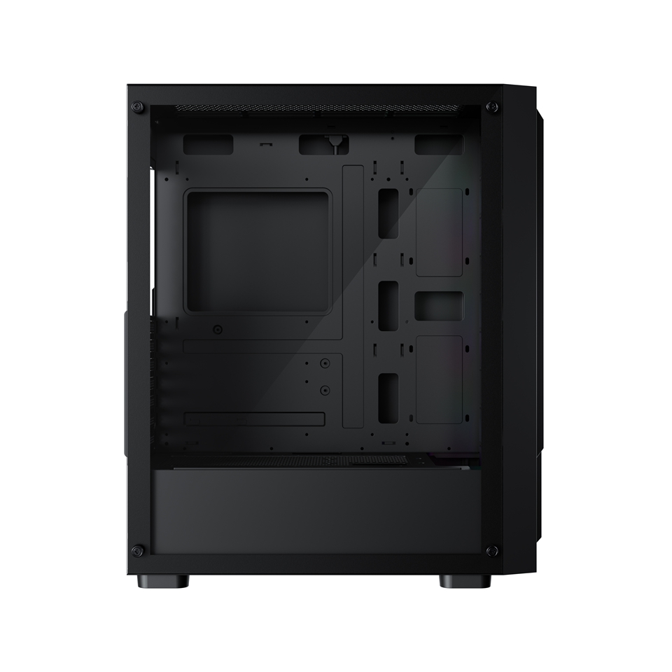 ATX机箱-C16-C16全玻-黑色-左侧面0046