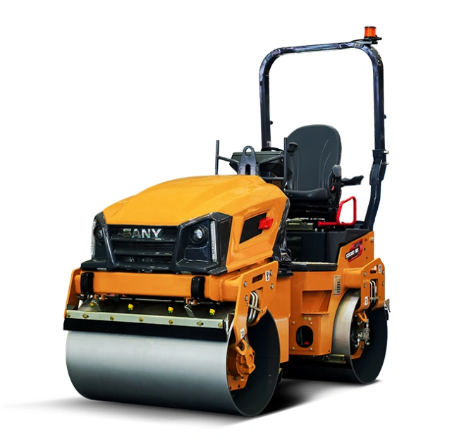 Mini Construction Compactor Factory Price Mini Compactor Sanyi Road Construction Machinery 3Ton ...