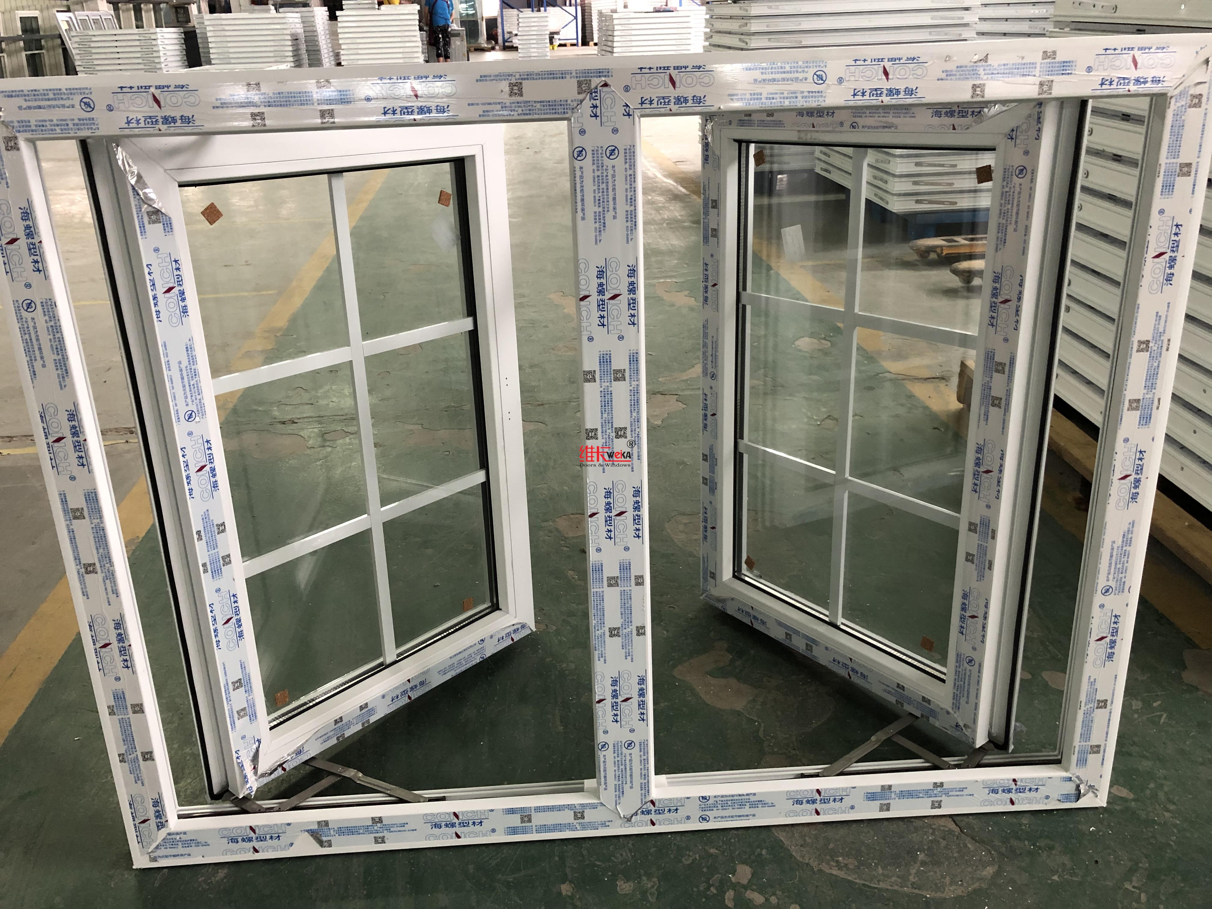 60塑钢平开窗海螺3