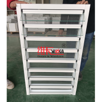 60铝玻璃百叶窗x4