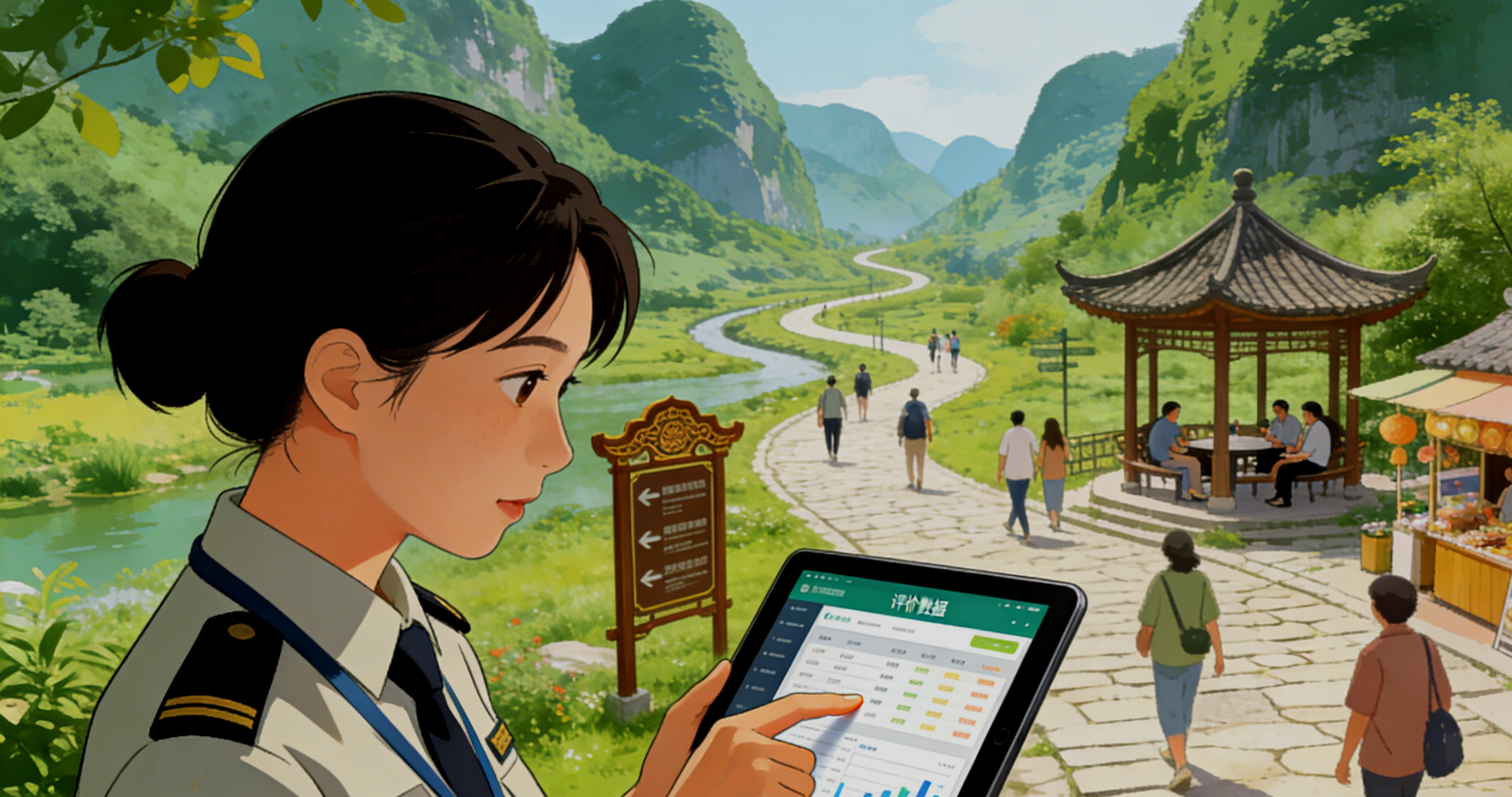 設定された仕事目標に基づき、仕事を細分化し、分担を決めて進捗と品質の要求を提示する。