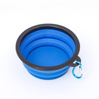 portableFoldingPetsBowlwithCarabiner