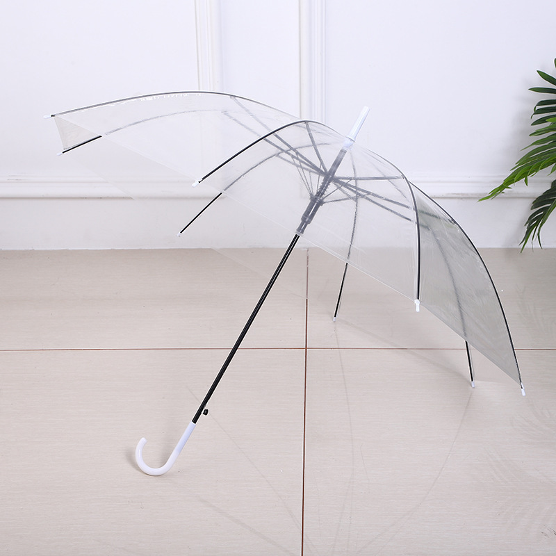 ClearTransparentRainUmbrellaParasolPVC