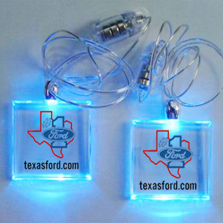 customLEDPendantNecklace,PVCLEDNecklace,PartyNecklace