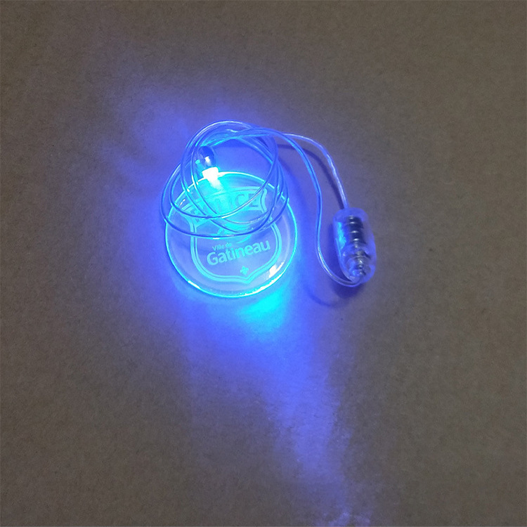 customizedLEDPendantNecklace,PVCLEDNecklace,PartyNecklace