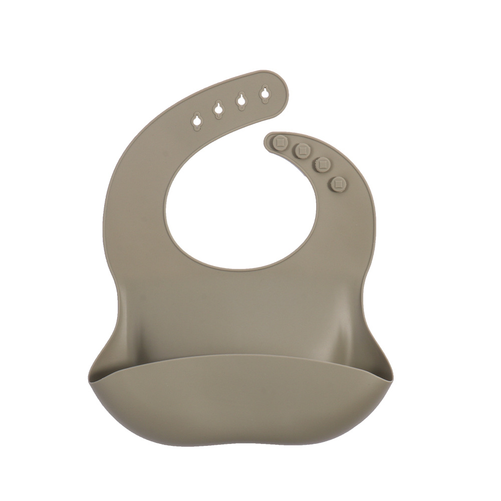 customizedUnisexWaterproofSiliconeBabyBibs