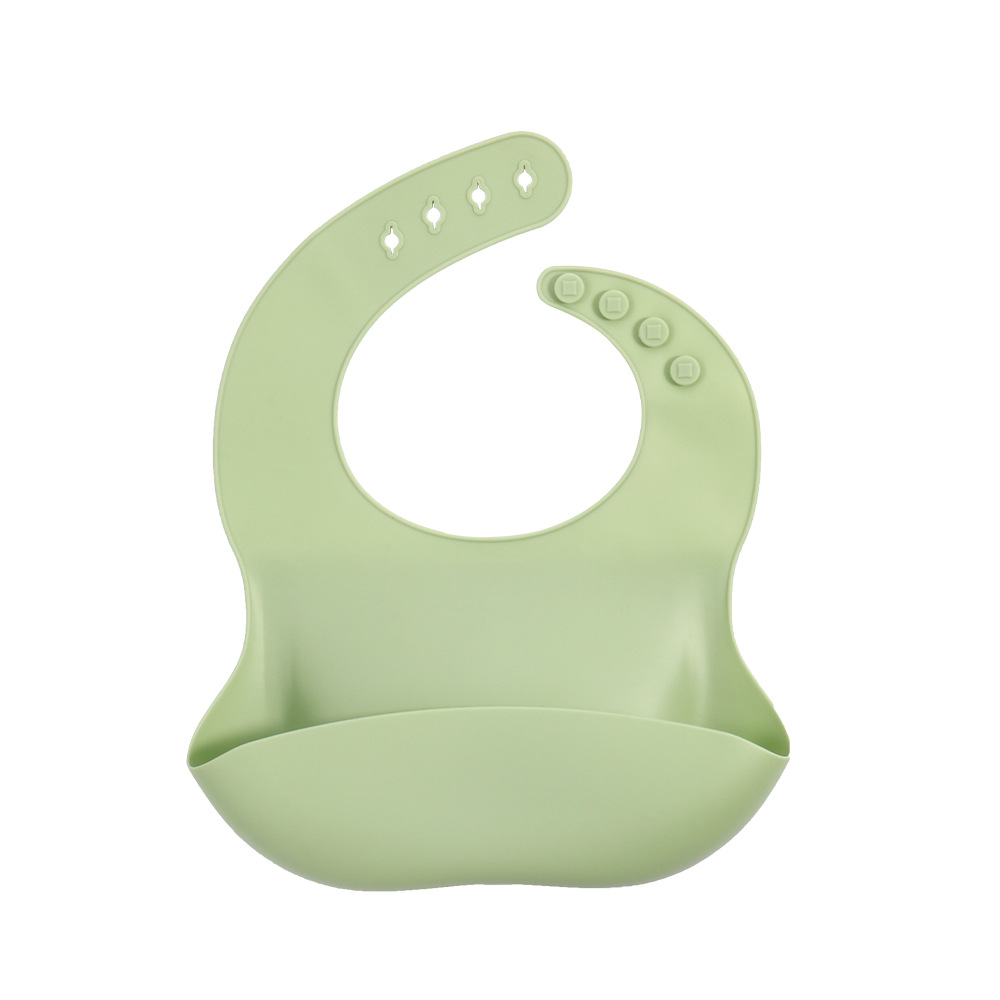UnisexWaterproofSiliconeBabyBibs