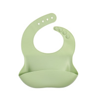 UnisexWaterproofSiliconeBabyBibs