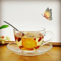 customizedCoffeeCup-Saucer-Glass