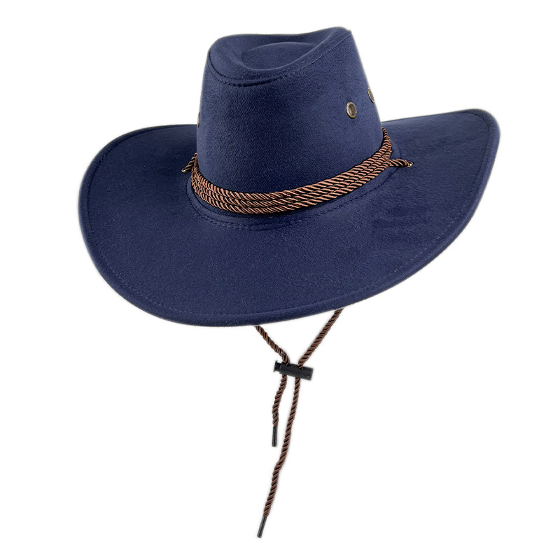 customizedClassicWesternFeltLeatherSuedeCowboyHat