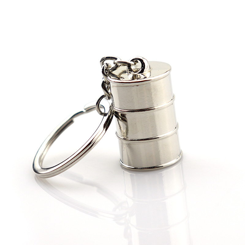 customMetalMiniOilDrumKeyTag