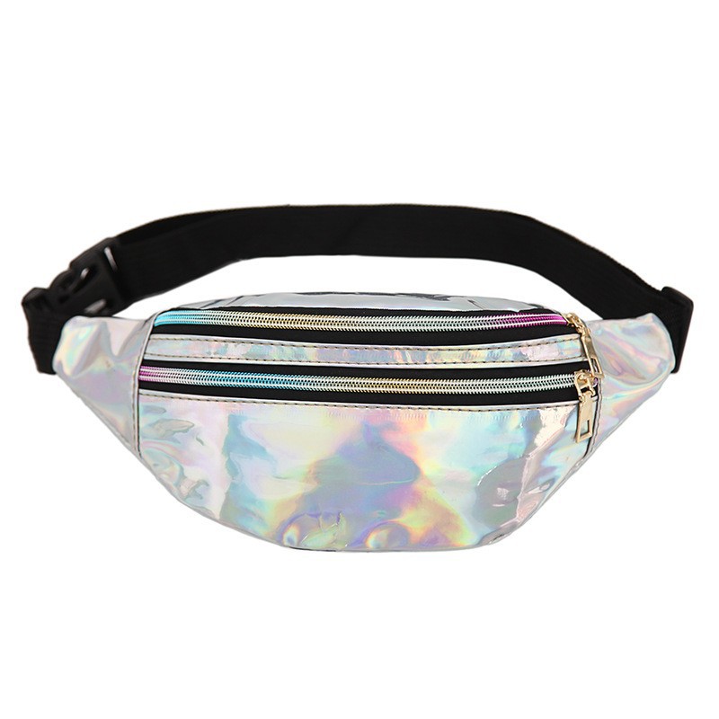 customLaserholographicfannyPackWaistBag
