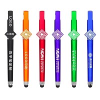 customizedQRCodeStylusBallpointGelPenwithPhoneHolder