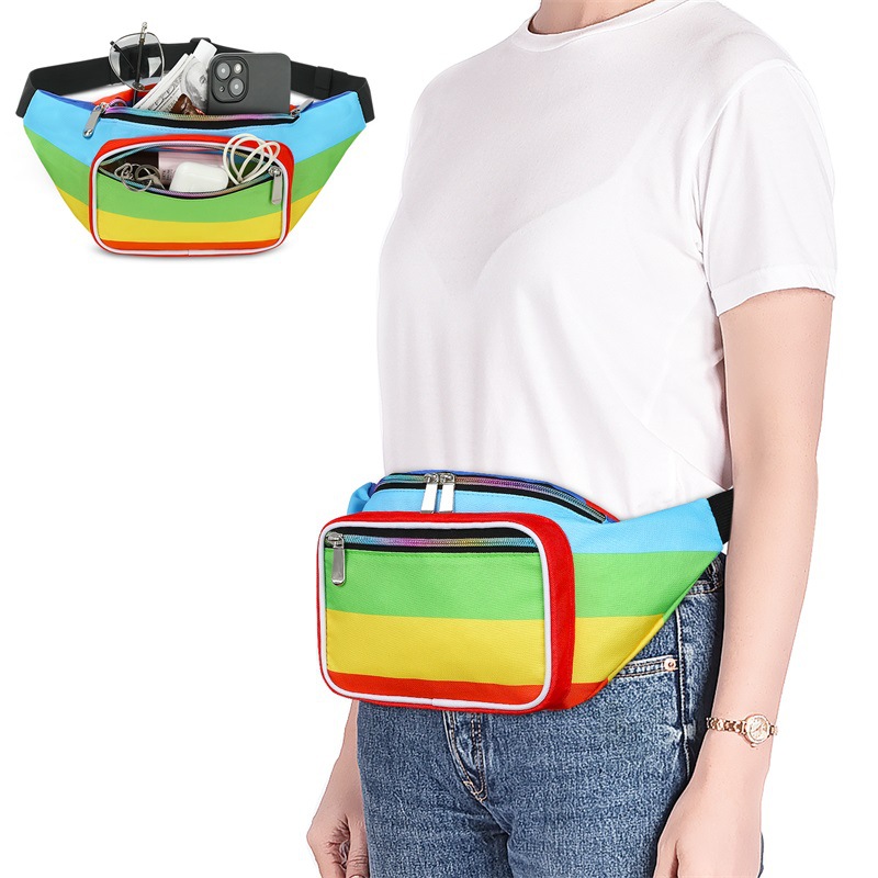 customRainbowFannyPacks