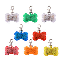 customizedFlashingLEDPetDogCollarPendant